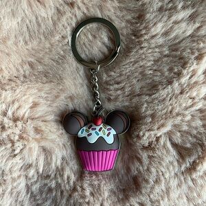 Disney Cupcake Keychain